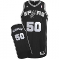 Adidas David Robinson San Antonio Spurs Swingman Jersey - Road Revolution 30 NBA Jersey - Black