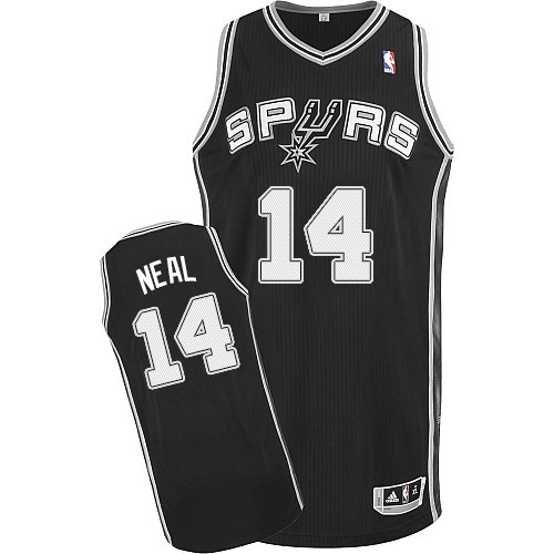 Adidas Gary Neal San Antonio Spurs Road Swingman NBA Jersey - Black