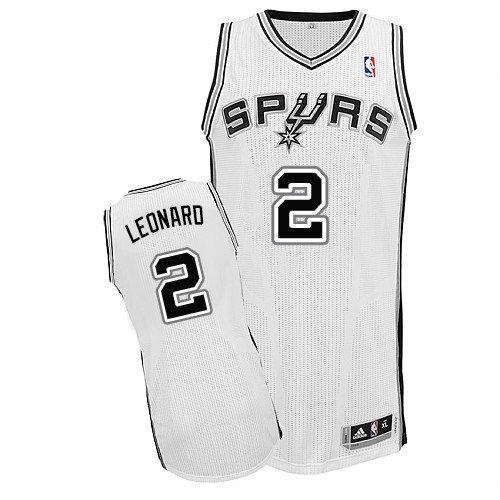 Adidas Kawhi Leonard San Antonio Spurs Home Swingman NBA Jersey - White