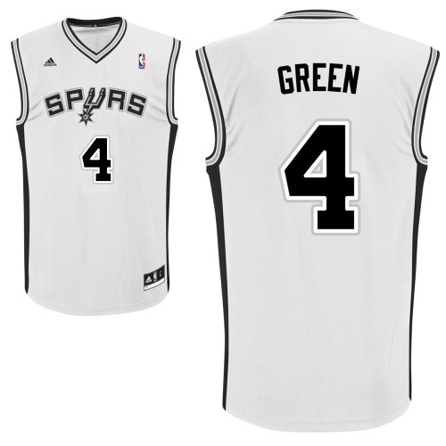 Adidas Danny Green San Antonio Spurs Road Swingman NBA Jersey - White