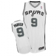 Adidas Tony Parker San Antonio Spurs Authentic Jersey - Home New Revolution 30 NBA Jersey - White