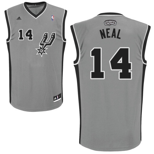 Adidas Gary Neal San Antonio Spurs Alternate Swingman NBA Jersey - Grey