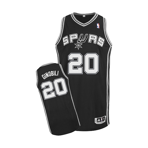 Manu Ginobili San Antonio Spurs Fanatics Branded Youth Fast Break Replica  Jersey Black - Icon Edition