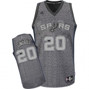 Adidas Manu Ginobili San Antonio Spurs Swingman Static Fashion NBA Jersey - Grey