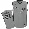 Adidas Tim Duncan San Antonio Spurs Youth Swingman NBA Jersey - Grey