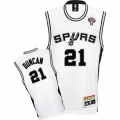 Adidas Tim Duncan San Antonio Spurs Authentic Home Latin Nights NBA Jersey - White